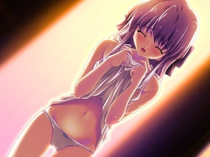スカートや服をたくし上げてエッチな部分を見せて誘惑してくるエロ画像