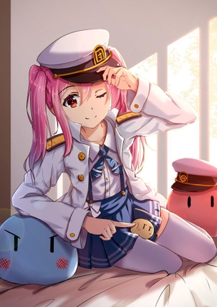 【二次・ZIP】ニーソからはみ出る太ももにかぶりつきたい美少女画像