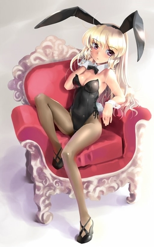 うさ耳やバニーガールの二次エロ画像6