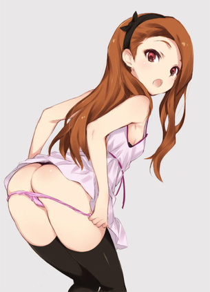 【2次】お着替え中の女の子の二次エロ画像 その11【お着替え中】