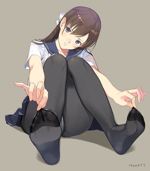 【二次・ZIP】パンスト・タイツが似合う美少女の2次画像