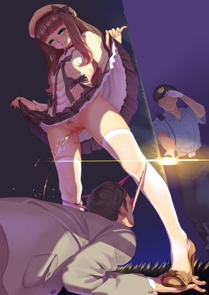 【やれば出来る】立ちションしてる女の子達の二次エロ画像