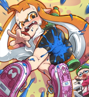 【イカ】スプラトゥーンの二次エロ画像