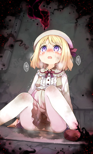 【レイプか】恐怖で失禁してる闇の深そうな二次エロ画像【拷問か】