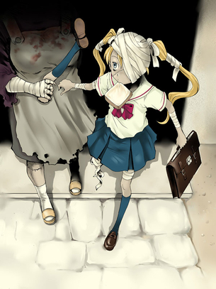 【避妊不必要】ゾンビ娘の二次エロ画像