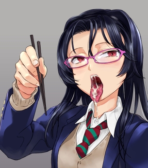 【しゃぶってあげようか？】舌出してる女子の二次エロ画像