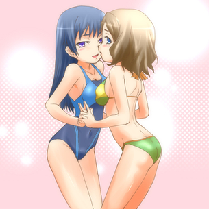 泡浮万彬ちゃん、湾内絹保ちゃん（レールガン）のJCお嬢様かわいいエロ画像