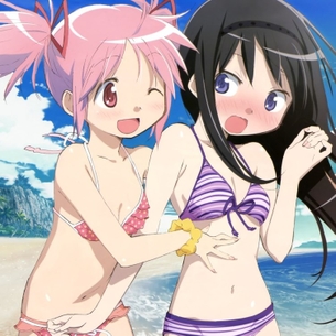 こんな水着美少女を一日中眺めて過ごしたい・・・！？