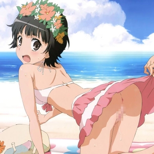 初春飾利ちゃん（レールガン）の履いてるか気になるエロ画像