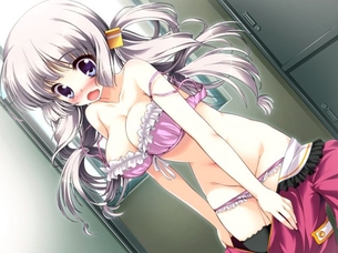 着替えとか更衣室でエッチなことしてる二次エロ画像