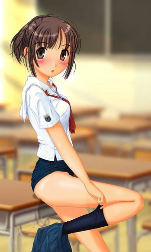 着替えとか更衣室でエッチなことしてる二次エロ画像13