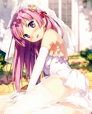 純白のウェディングドレスと、美しい女の子のエロ画像 vol.1