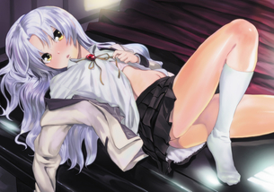 2次元 AngelBeats!立華かなでちゃんのマジ天使エロ画像 47枚
