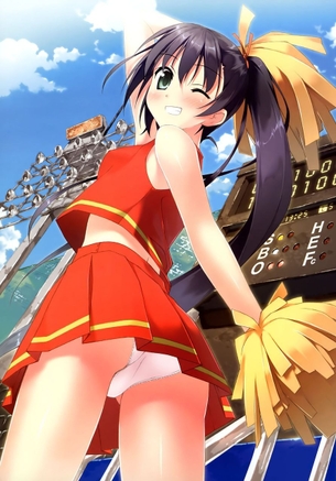 えっちな応援をお願いしたい、チアガールコスした二次元美少女のエロ画像 vol.2