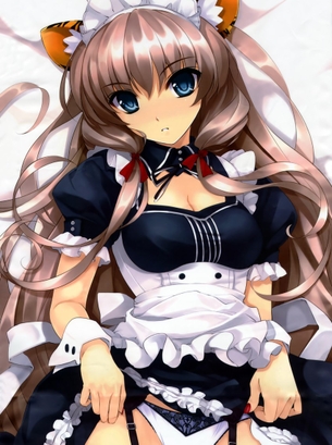 いろんなご奉仕をお願いしたい、メイドコスした二次美少女のエロ画像 vol.4
