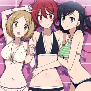 魅力的なカラダの水着美少女のエロ画像。