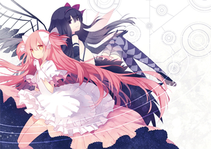 【まどマギ】 鹿目まどか&暁美ほむら、まどほむ! 5枚 【画像・壁紙】 （魔法少女まどか☆マギカ 04）