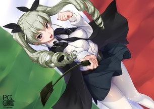 【ガルパン】 アンチョビ! 水着のドゥーチェ! ウェディングドレスドゥーチェなど! 5枚 【画像・壁紙】 （ガールズ＆パンツァー 27）