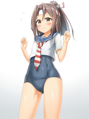 【二次・ZIP】いいスジしてる可愛い女の子のマンスジ画像