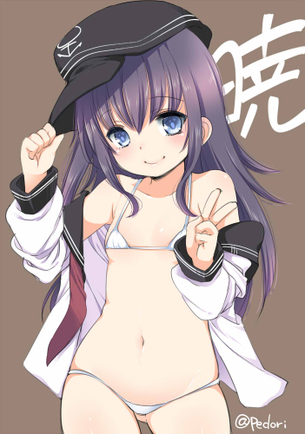 【艦隊これくしょん】暁ちゃんの二次エロ画像