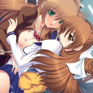 電車内でえっちいカラダを弄ばれてる可哀そうな女の子のエロ画像