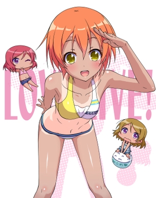 【二次・ZIP】日焼けラインを指でなぞりたくなっちゃう虹美少女の画像