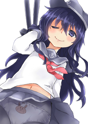【二次・ZIP】女の子のスカートがふわりとめくれてる画像下さい！