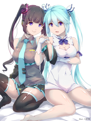 【二次・ZIP】ダンまちヘスティアちゃんの例の紐付けてる女の子の画像