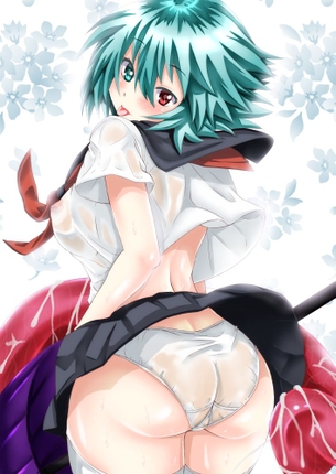 濡れ透けの二次エロ画像で抜きたい！