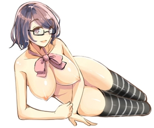メガネっ娘の二次エロ画像