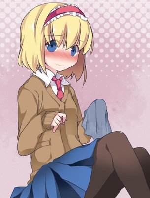 【二次・ZIP】パンスト・タイツの美脚をスリスリしたい美少女画像まとめ