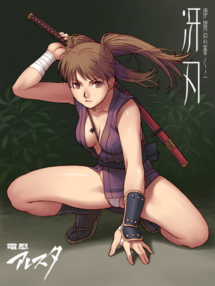 くノ一といえば色仕掛け！ エロエロ衣装の女忍者画像