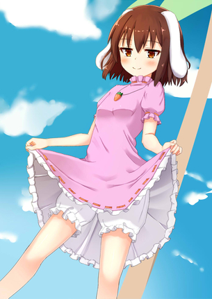 【二次・ZIP】たくし上げで誘惑してるエッチな女の子の画像下さい！！