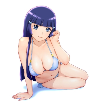 青髪キャラのかわいい画像ください