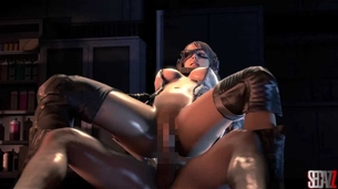 [3DCG,SFM] クワイエットが騎乗位でガン突きされるエロ動画 [メタルギアソリッドV]