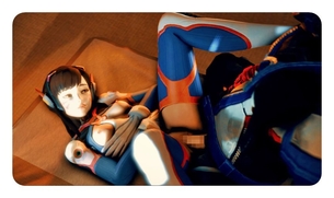 [Overwatch] キャラクターがエロすぎてプレイに集中できないwww Part5 [3DCG,SFM]