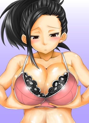 [僕のヒーローアカデミア] 八百万百 ヤオヨロッパイ エロ画像 01