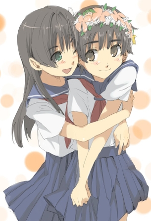 癒しエロスな女の子同士でいちゃいちゃしてる百合レズ画像 vol.2