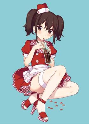 ニーソの二次エロ画像くだしあ。