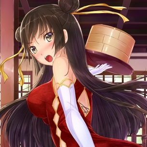 チャイナ娘のエロ画像。スリットとかおっぱい谷間とか露出高過ぎwww