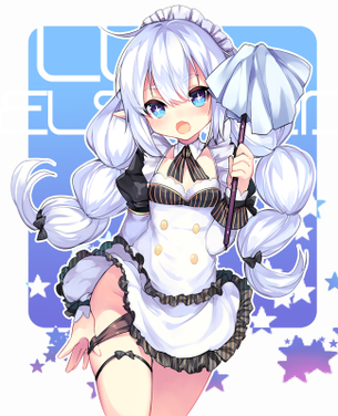 【二次・ZIP】パンツ脱ぎかけになってる美少女の虹エロ画像