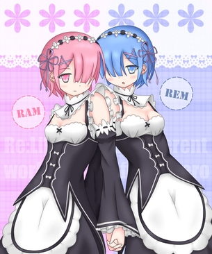 【二次・ZIP】リゼロの可愛い双子レムちゃんラムちゃんの画像まとめ《Re:ゼロから始める異世界生活》