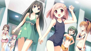 未熟な少女のカラダを堪能できるスクール水着装備の美少女画像 vol.5