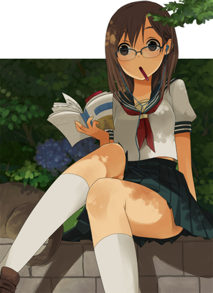本が似合う、眼鏡美少女はお好きですか？ vol.6