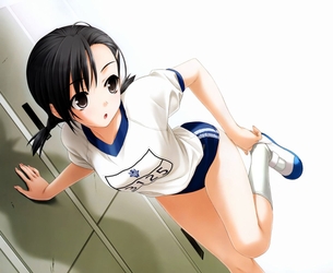 すべすべの太ももを撫で回したい、ブルマ美少女のエロ画像 vol.1