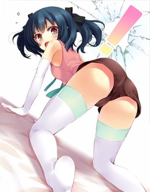 なでなでしたくなる、ぷりぷりのお尻の美少女画像 vol.2