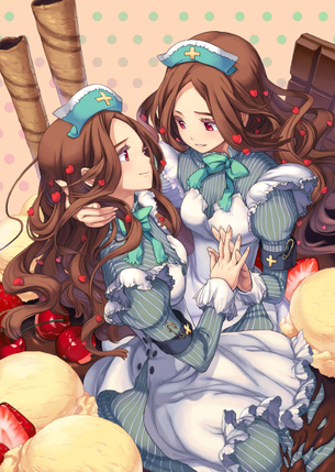 女の子同士でいちゃいちゃしてる百合画像 vol.7
