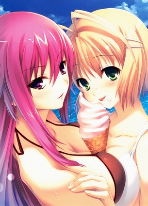 二次元の女の子のHなカラダを堪能できる水着画像 vol.9