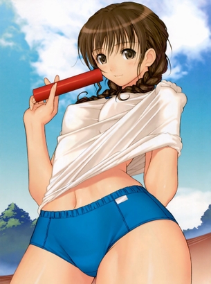 すべすべの太ももを撫で回したい、ブルマ美少女のエロ画像 vol.10