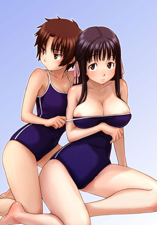 スクール水着は未成熟な少女のカラダのラインがくっきり vol.1
